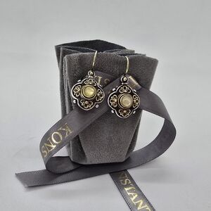 Konstantino 18K Gold and Sterling Silver  Athenian Earrings